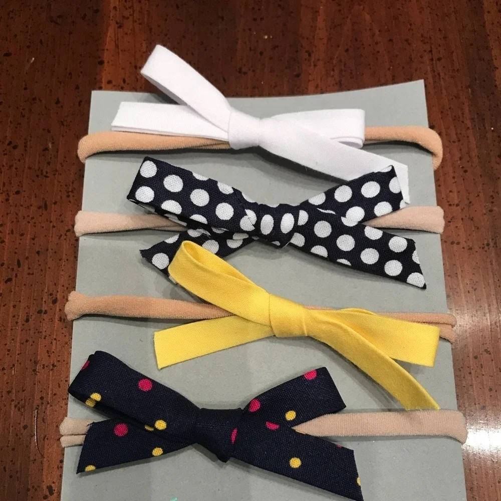 Bias tape bows!‎ Handmade! Have other colors!